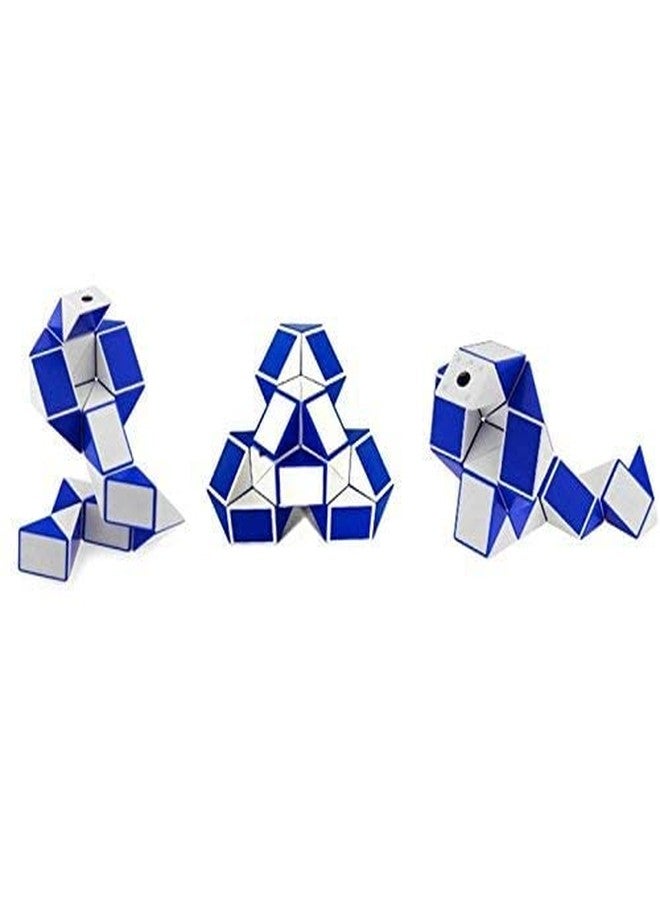 شريجي لعبة SHREEJIIH Magic Snake المكونة من 36 مكعبًا، لعبة ألغاز هندسية، مسطرة، مكعبات، أسافين، لعبة ألغاز ملتوية (متعددة الألوان) - Image 5